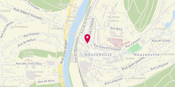 Plan de Coupe Tif et Beauté, 11 Rue Charles Jeunehomme, 08700 Nouzonville