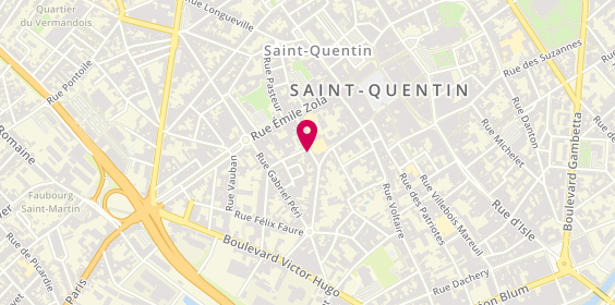 Plan de Tendance Coiffure, 36 Rue des Glatiniers, 02100 Saint-Quentin