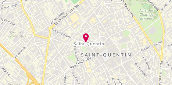 Plan de Chris'Coif, 31 Rue Victor Basch, 02100 Saint-Quentin