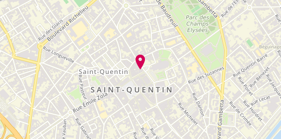Plan de Jean Louis David, 29 Rue Saint-André, 02100 Saint-Quentin