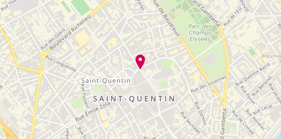 Plan de Franck Provost - Coiffeur Saint Quentin, 2 Rue du Gouvernement Angle Rue Adrien Nordet
Rue du Gouvernement, 02100 Saint-Quentin