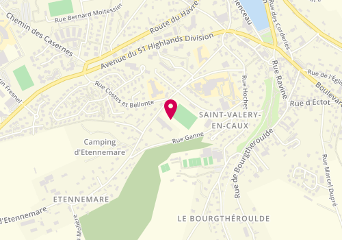 Plan de IdéAll'Coiffure, 2 Rue Piolaine, 76460 Saint-Valery-en-Caux