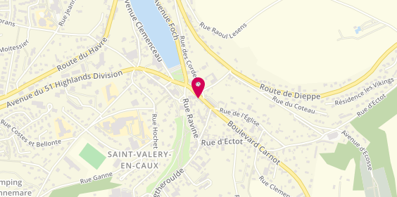 Plan de Anthinea, 5 Boulevard Carnot, 76460 Saint-Valery-en-Caux