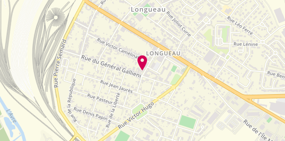 Plan de Sa.lon.go, 18 Rue Louis Prot, 80330 Longueau