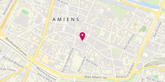 Plan de Artman, 22 Rue des Jacobins, 80000 Amiens