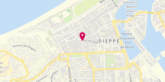 Plan de Frédéric Moreno Dieppe, 1 Bis Rue Victor Hugo, 76200 Dieppe