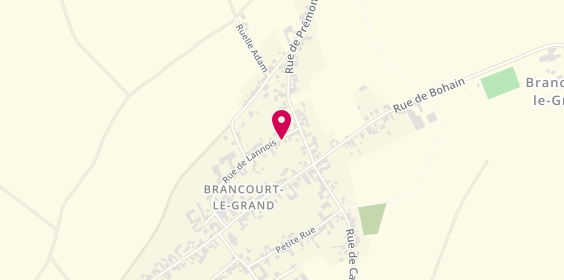Plan de Ciseaux Valerie, 20 Rue Lannoy, 02110 Brancourt-le-Grand