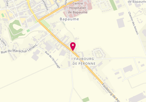 Plan de De Mèche Avec Vous, 46 Faubourg de Peronne, 62450 Bapaume