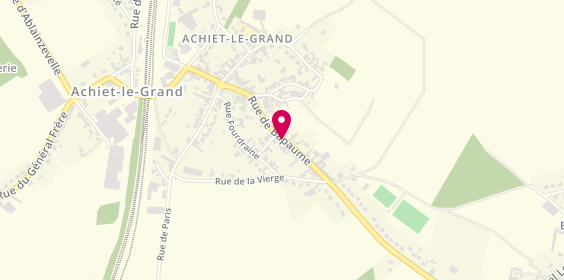 Plan de Nuances Coiffure, 17 Route de Bapaume, 62121 Achiet-le-Grand
