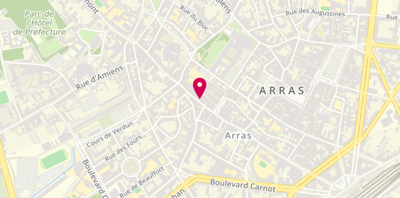 Plan de Bons Plans Coiffure, 24 Rue Saint-Aubert, 62000 Arras