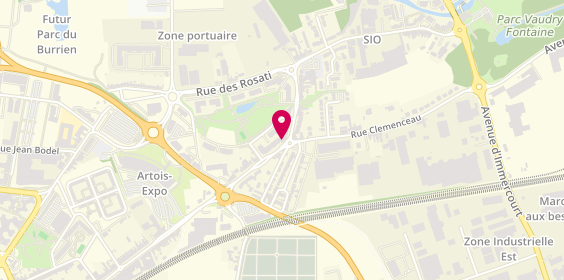 Plan de A la Parisienne, 2 avenue Roger Salengro, 62223 Saint-Laurent-Blangy