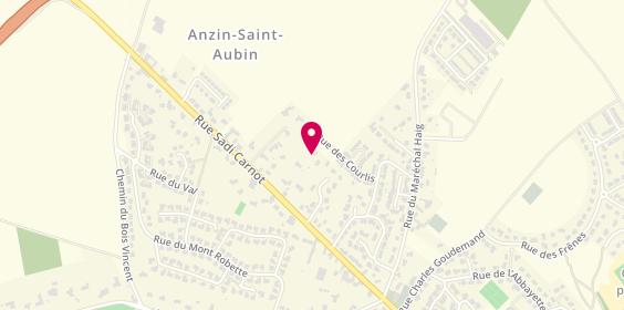 Plan de L'Embellie, 1 Rue de l'Abbayette, 62223 Anzin-Saint-Aubin