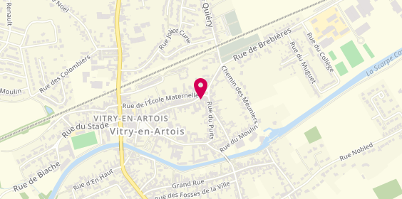 Plan de Dupont Lysiane, 48 Rue de Douai, 62490 Vitry-en-Artois