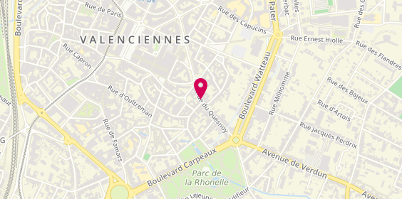 Plan de Le Baroque, 100 Rue du Quesnoy, 59300 Valenciennes