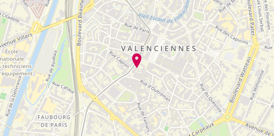 Plan de Corinne Corbeaux, 1 avenue Des Dentellières, 59300 Valenciennes