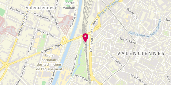 Plan de MARDJI Boualem, 123 Rue de Lille, 59300 Valenciennes