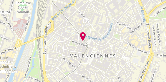 Plan de Salon Ceres, 9 avenue Georges Clemenceau, 59300 Valenciennes