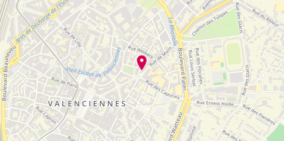 Plan de Shcoiff, 29 Rue de Mons, 59300 Valenciennes