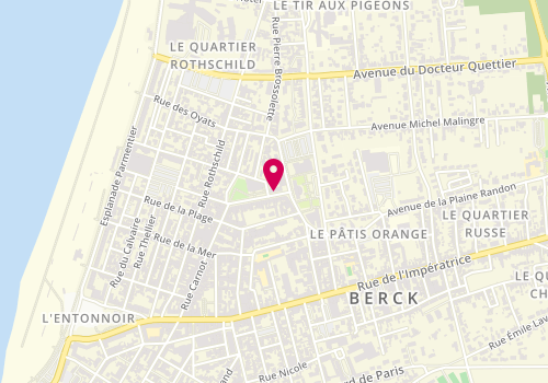 Plan de Profil'hom, 10 avenue du Général de Gaulle, 62600 Berck