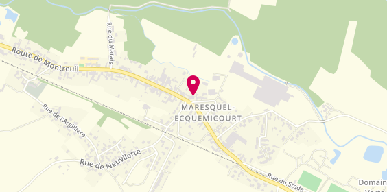 Plan de DELRUE Marion, 200 place des Tilleuls, 62990 Maresquel-Ecquemicourt