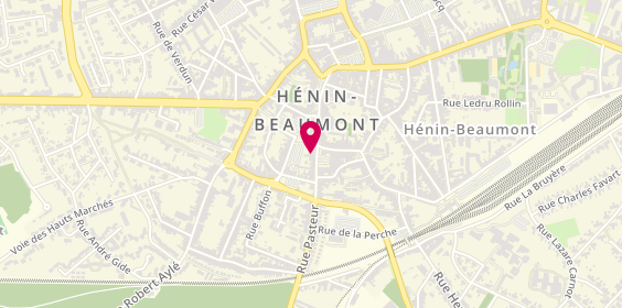 Plan de Channi's, 88 Rue Pasteur, 62110 Hénin-Beaumont