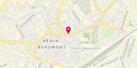 Plan de Shampoo, 63 Rue Élie Gruyelle, 62110 Hénin-Beaumont