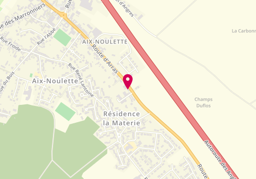 Plan de Le Coiffeur Ws, 83 Route d'Arras, 62160 Aix-Noulette