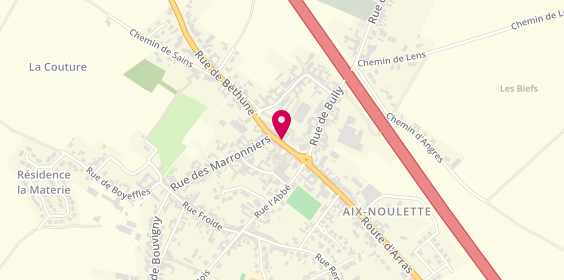 Plan de Coif'émoi, 4 Route de Béthune, 62160 Aix-Noulette