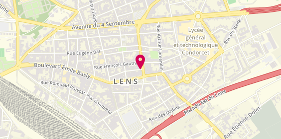 Plan de Antoine Iter, 5 Rue René Lanoy, 62300 Lens