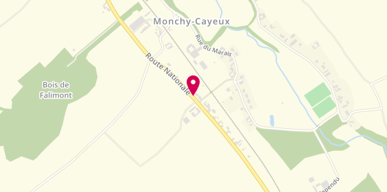 Plan de HERMAN Ludivine, 17 Route Nationale, 62134 Monchy-Cayeux