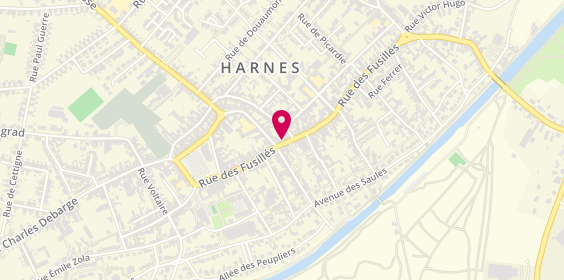 Plan de Coiffure A l'Etat Pur, 94 Rue des Fusillés, 62440 Harnes