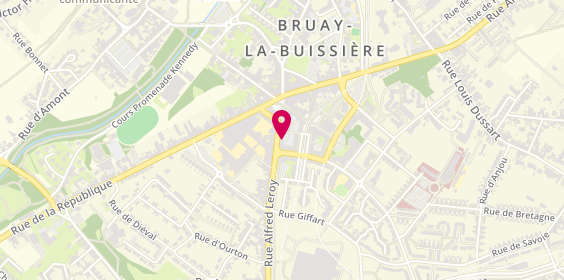 Plan de Vog Coiffure, 113 Rue Alfred Leroy, 62700 Bruay-la-Buissière