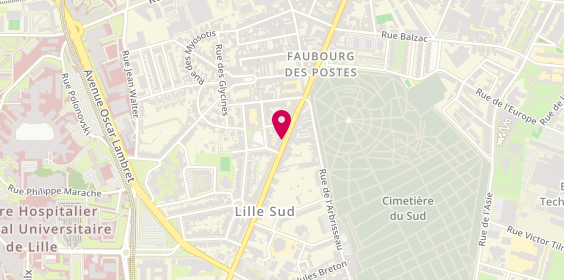Plan de Michel Dervyn, Centre Commercial Lillenium Cellule B21
Rue du Faubourg des Postes, 59000 Lille