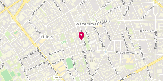 Plan de Salon du Temps Mariage, 48 Rue Jules Guesde, 59000 Lille