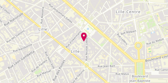 Plan de Amagance Corp, 10 Rue Nicolas Leblanc, 59000 Lille