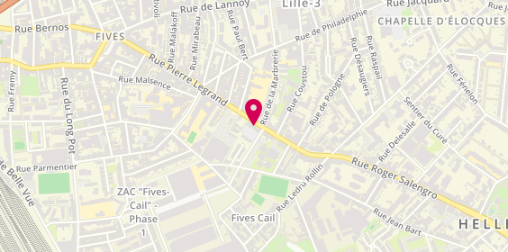 Plan de Salon de Paris, 280 Rue Pierre Legrand, 59800 Lille