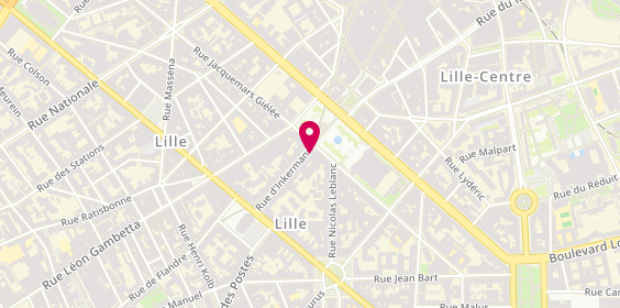 Plan de 2Nd Street, Métro République - Beaux Arts
1 Bis Rue d'Inkermann, 59000 Lille