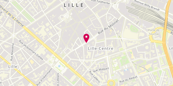 Plan de Au Delà du Miroir, 111 Rue du Molinel, 59000 Lille