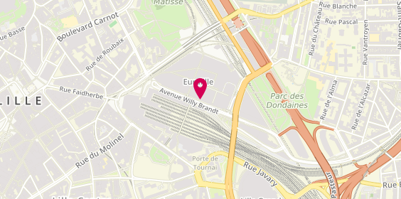 Plan de Le Barbier, Centre Commercial Westfield
100 avenue Willy Brandt, 59777 Lille