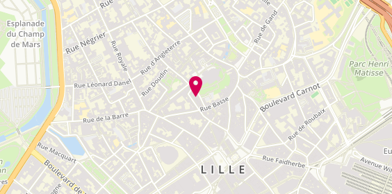 Plan de L'Atelier coiffure, 17 Rue du Cirque, 59800 Lille