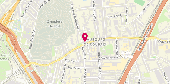 Plan de Max Paoli, 143 Rue du Faubourg de Roubaix, 59000 Lille