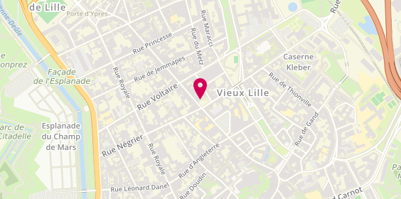 Plan de 2Nd Street, 2 Rue Saint-André, 59000 Lille