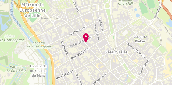 Plan de Le 52 Barbier, 52 Rue Saint-André, 59000 Lille