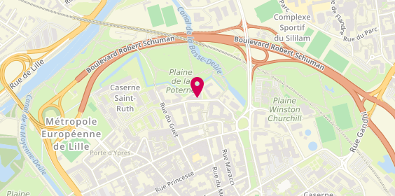 Plan de Elodie.s, 119 Rue Bastion Saint André, 59000 Lille