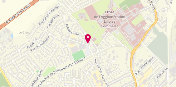 Plan de Access Coiffure, Centre Commercial Village en Flandres
43 Rue Terdeghem, 59520 Marquette-lez-Lille