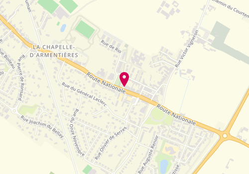 Plan de Styl Coiff, 357 Route Nationale, 59930 La Chapelle-d'Armentières