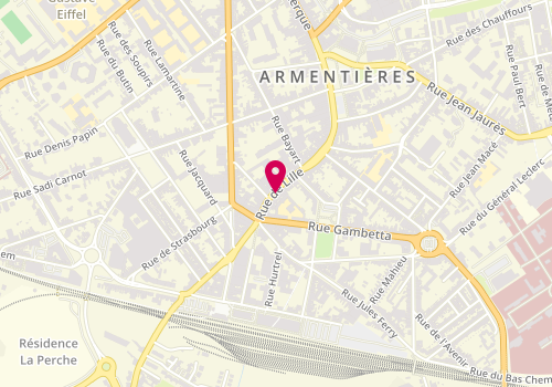 Plan de SunConcept Coiffure, 63 Rue de Lille, 59280 Armentières
