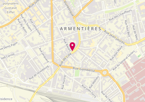 Plan de Tifs A Dom, 40 Rue de Lille, 59280 Armentières