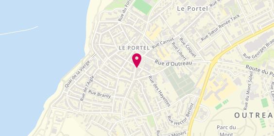 Plan de Bérénice Coiffure, 26 Bis place de l'Église, 62480 Le Portel