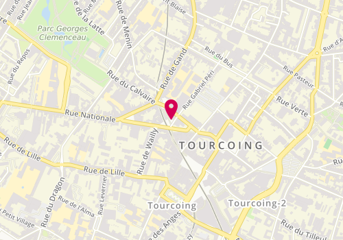 Plan de Metissing, 56 Rue Saint Jacques, 59200 Tourcoing